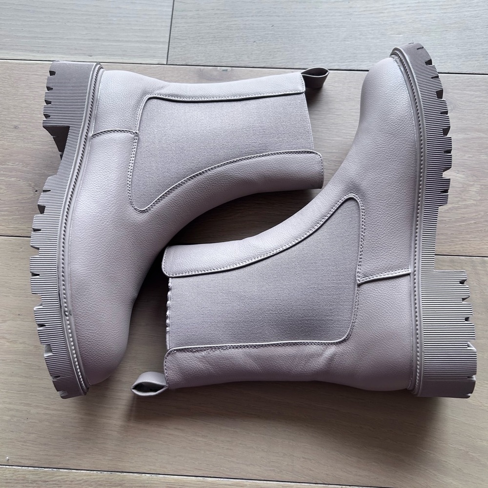 French Connection vegan chelsea boot